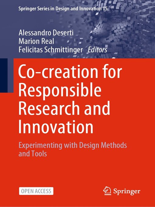 Title details for Co-creation for Responsible Research and Innovation by Alessandro Deserti - Available